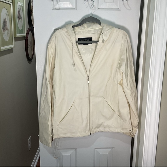 FU DA Cream Rain Jacket - Picture 1 of 3